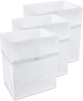 13 Gallon Disposable Pop-Up Trash Cans (3-Pack) with Fitted Bags – Foldable Garbage & Recycling