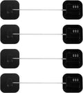 Refrigerator Lock, Combination Lock for Refrigerator Cabinets, Drawers, Heavy Duty Fridge Lock