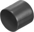uxcell 20pcs Rubber End Caps 47mm(1 7/8") ID Vinyl Round Tube Bolt Cap Cover Thread Protectors Dark