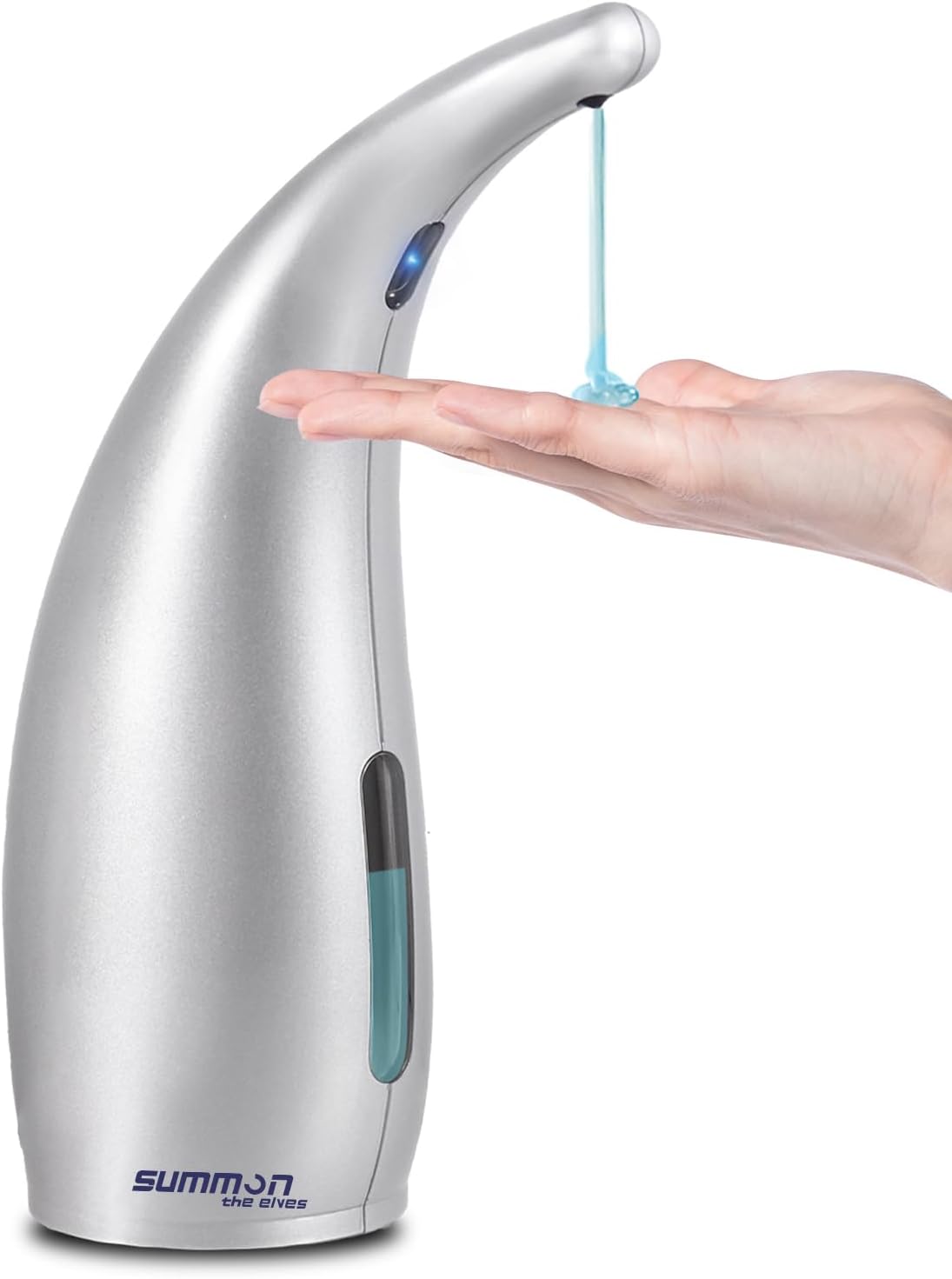 Automatic Liquid Soap Dispenser,300ML Touchless 4 Gear Adjustable, Countertop Electric Battery