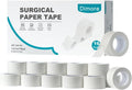 Dimora Paper Medical Tape 16 Rolls- Hypoallergenic White Surgical Tape for Sensitive