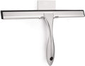 Hiware All-Purpose Shower Squeegee for Shower Doors, Bathroom, Window and Car Glass - Stainless