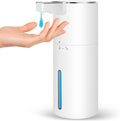 Automatic Soap Dispenser Liquid Touchless: 13.52oz/400ml Wall USB Rechargeable - 4-Level Adjustable