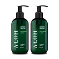 ALŌH Sanitizing Hand Gel 2-pack | Lemongrass + Aloe | 70% Alcohol Hydrating Hand Sanitizer Gel with