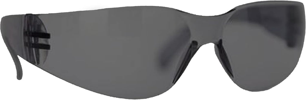 BISON LIFE Safety Glasses - Scratch Resistant Wrap Around Eyewear, Polycarbonate ANSI Z87.1 Impact