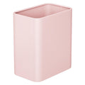 Cesun Pink Bathroom Trash Can 2.1 Gallon Wastebasket, Small Modern Metal Garbage Can Office Waste