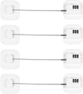 Refrigerator Lock, Combination Lock for Refrigerator Cabinets, Drawers, Heavy Duty Fridge Lock