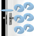 Silicone Door Pinch Guard and Door Slam Stopper, Durable Finger Pinch Guard, Prevents Pinch