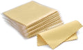SEVENWELL 50pcs Jewelry Cleaning Cloth Yellow Polishing Cloth for Sterling Silver Gold Platinum