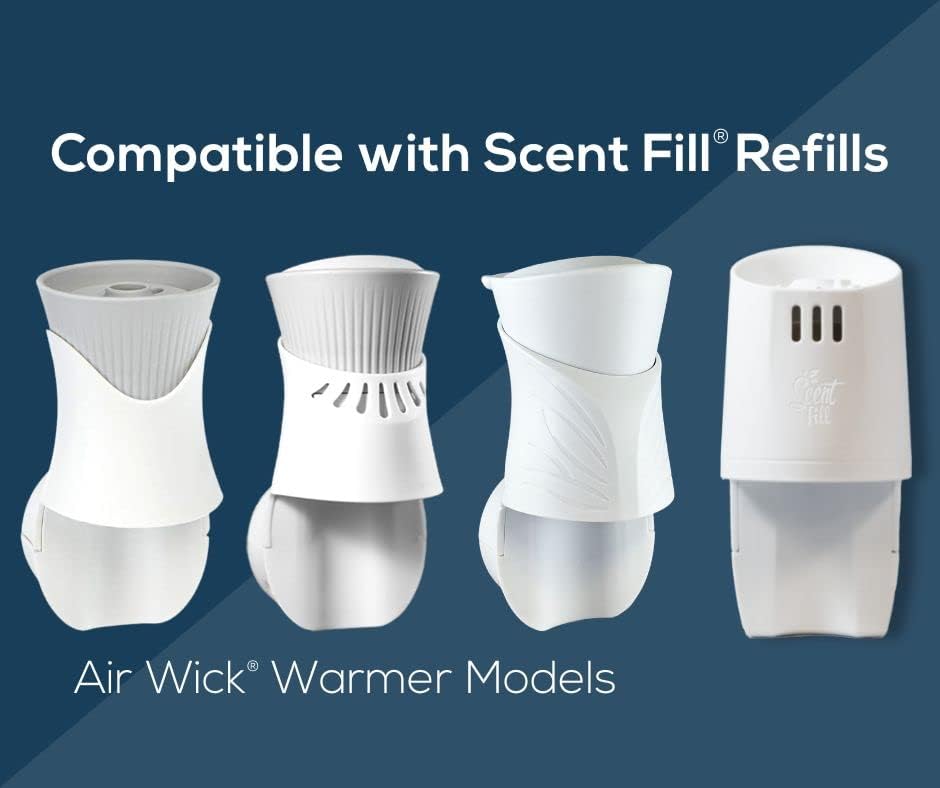 Scent Fill "Christmas in July" Plug in Air Freshener, 4 Scented Oil Refills