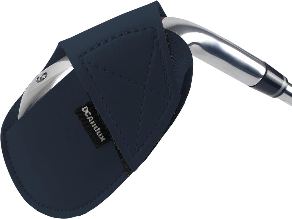 Andux 10Pack PU Golf Irons Club Head Covers Pouch Holder MT/PU03