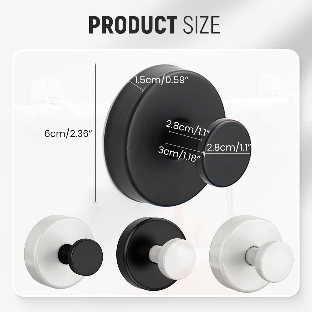 Suction Cup Hooks for Wreaths, 2025 New No Drill Suction Cup Hooks on Glass, Wreath Hanger for