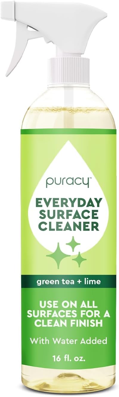 Puracy Multi-Surface Cleaner Spray - Plant-Powered Everyday Surface Cleaner - Natural All Purpose