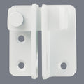 Alise Flip Latch Gate Latch White Shed Lock Shed Latch Barn Door Lock Locking Latches for Barn