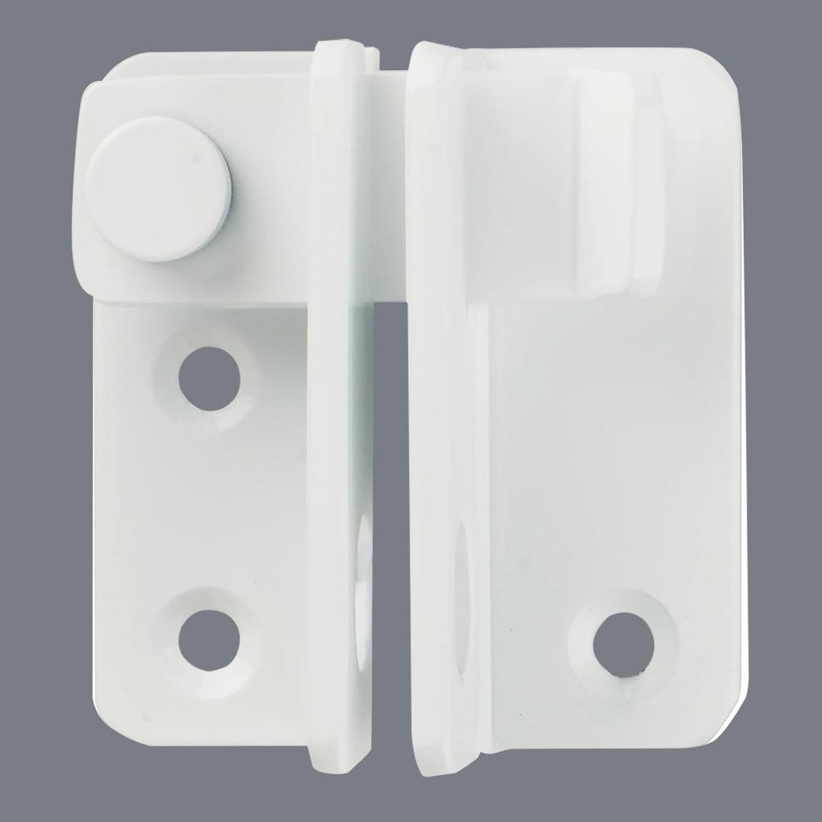 Alise Flip Latch Gate Latch White Shed Lock Shed Latch Barn Door Lock Locking Latches for Barn