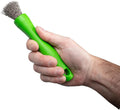BrushAll® Wire Hand Brush with Ergonomic Handle and Tightly Packed Bristles for Kitchen, Garage