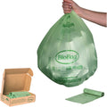 13 Gallon Tall Kitchen Compostable Trash Bags by BioBag, 48 Count, BPI Certified, Meets ASTM D6400