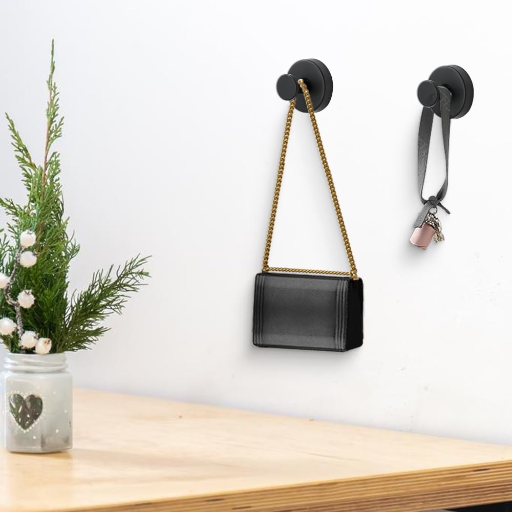 Suction Cup Hooks for Wreaths, 2025 New No Drill Suction Cup Hooks on Glass, Wreath Hanger for