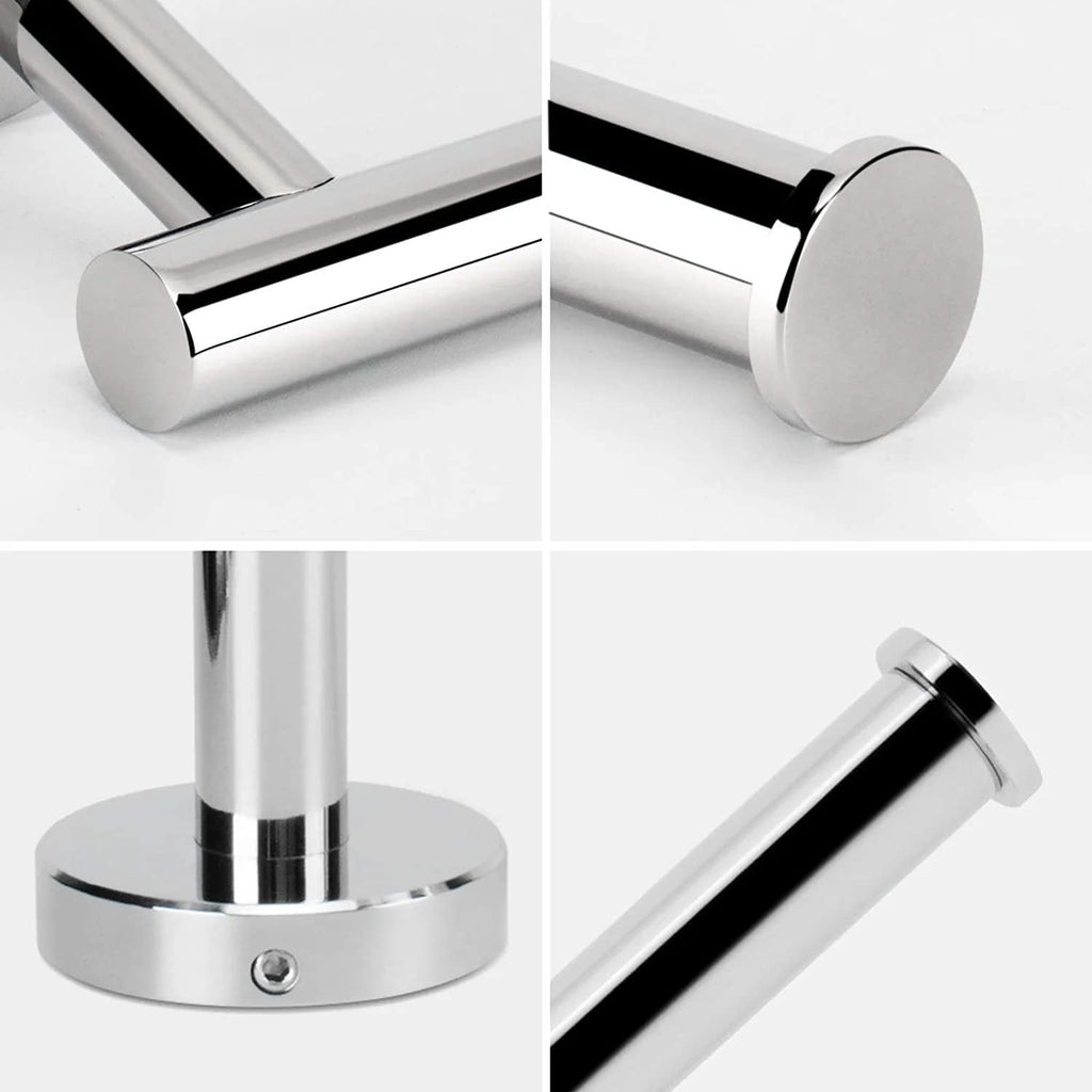 NearMoon Bathroom Toilet Paper Holder, Premium SUS304 Stainless Steel Rustproof Wall Mounted Toilet