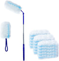 360 Degree Dusters Multi Surface Duster Refills Kit Extender Handle (1 Long Handle to + 1 Short