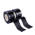 Self Fusing Silicone Tape 2 Rolls 1 in x 10' Black Waterproof Rescue Tape Rubber Leak Silicone