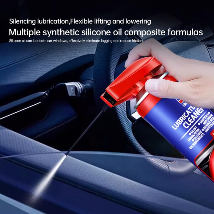 Glodway Automotive Window Door Seal,Silicone Seal Lubricants,Track Lube for Electric Windows,Noise