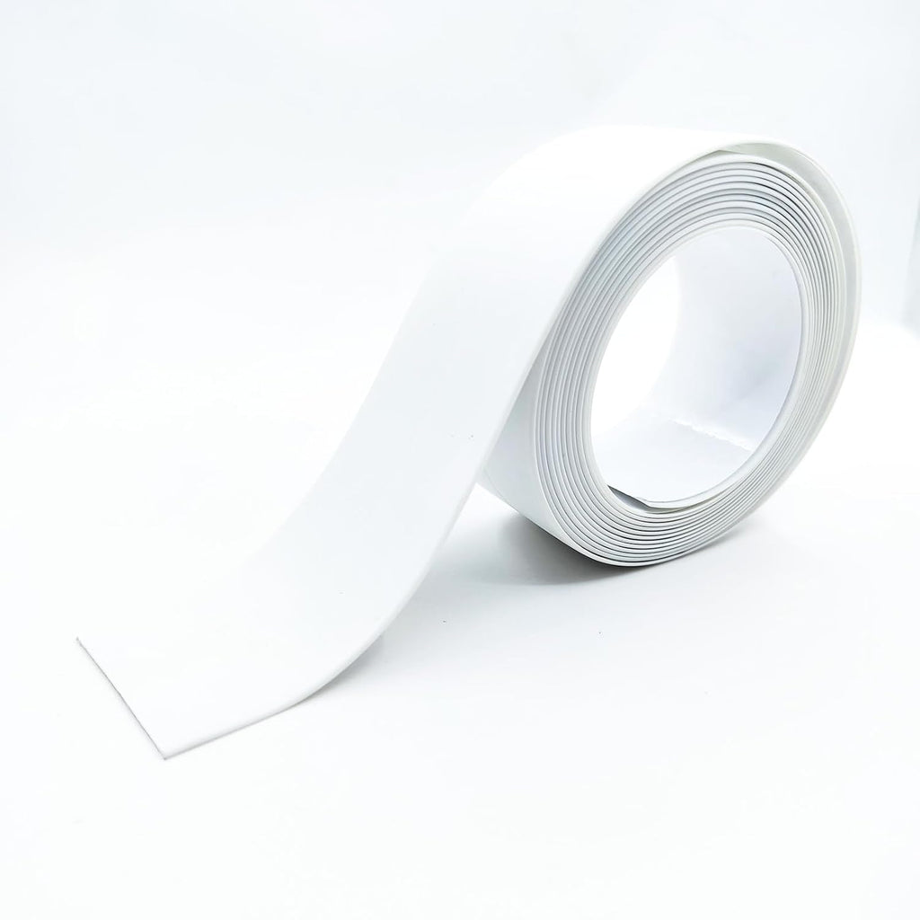 1.5" White Caulk Tape with Self Adhesive, Caulk Strip Waterproof for Bathroom,Toilet