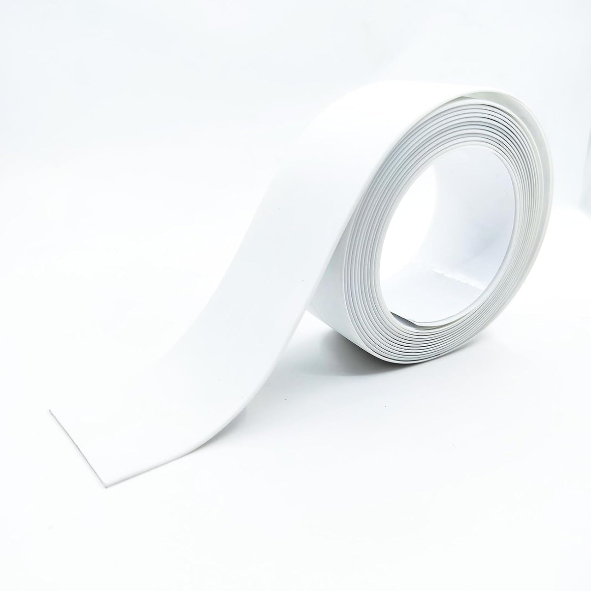 1.5" White Caulk Tape with Self Adhesive, Caulk Strip Waterproof for Bathroom,Toilet