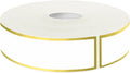 500 Golden Border Removable Freezer Labels Water Oil Resistant with Perforation Line for Food