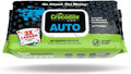 Crocodile Cloth Auto Cleaning Wipes – 100 XL (15" x 10") Disposable Wipes for Car Engine
