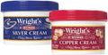 Wright's Silver and Copper Cleaner and Polish - 8 Ounce Each - Premium Metal Polish Silver Copper
