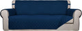 PureFit Reversible Quilted Sofa Cover, Water Resistant Slipcover Furniture Protector, Washable