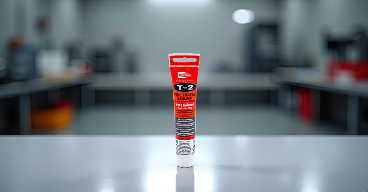 Rectorseal 23710 1-3/4-Ounce Tube T Plus Pipe Thread Sealant , White
