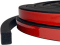 Solid Rectangle Rubber Seal with High Tack Self-Adhesive Tape, EPDM Foam Rubber Weather Stripping