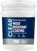 Bioesque Mold Resistant Coating, Water-Resistant, Stain-Blocking, Fast-Drying Formula, Clear, 5