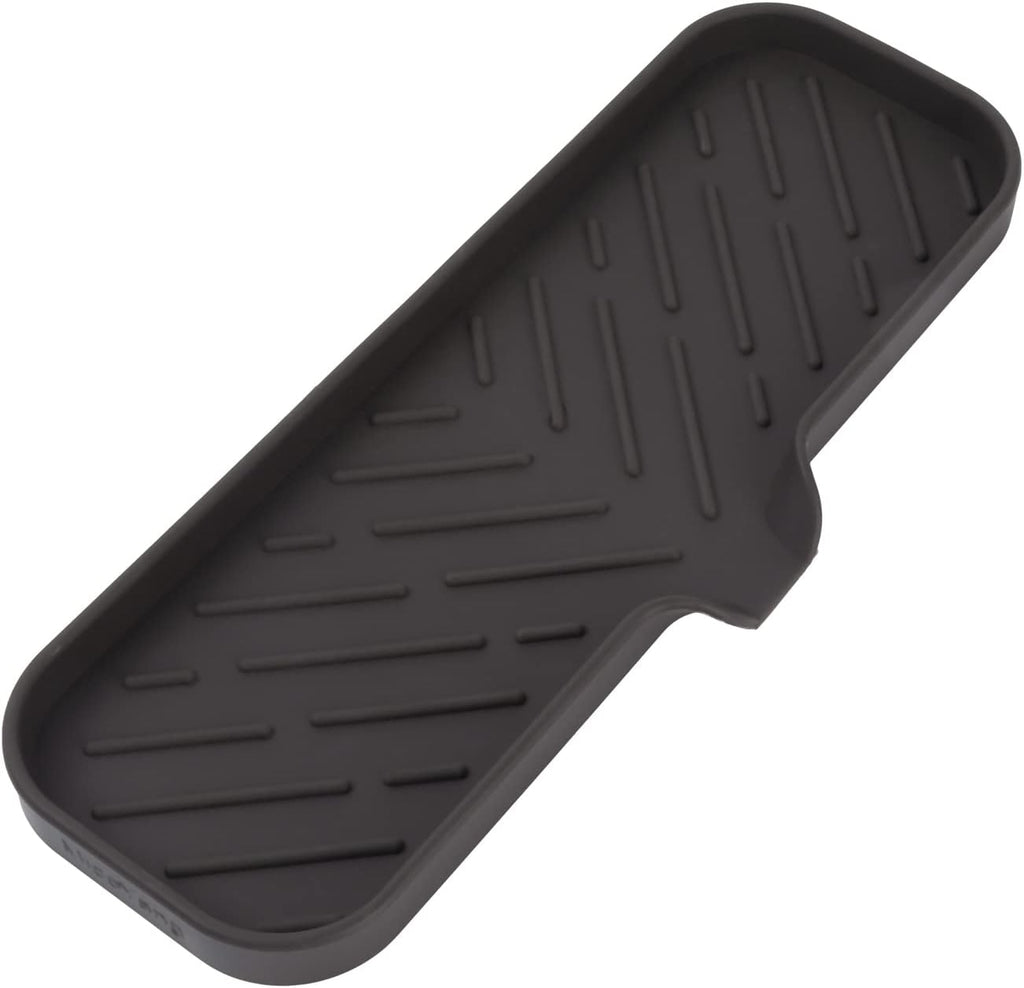 Silicone Bathroom Soap Dishes with Drain Spout-Bathroom and Kitchen Sink Organizer,Sponge