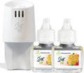 Scent Fill Honeysuckle Plug in Air Freshener, Scented Oil Refills, 2 Refills + Diffuser