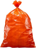 Plasticplace 32-33 Gallon Trash Bags │ 1.2 Mil │ Orange Garbage Can Liners │ 33’” x 39” (100 Count)