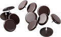Furniture Glides Sliders-Furnigear PTFE (Teflon) Chair Leg Movers Sliders for Carpet and Hardwood