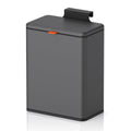 Mbillion Kitchen Compost Bin Hanging Trash Can with Lid 2.1 Gallon Stainless Steel Garbage Can for