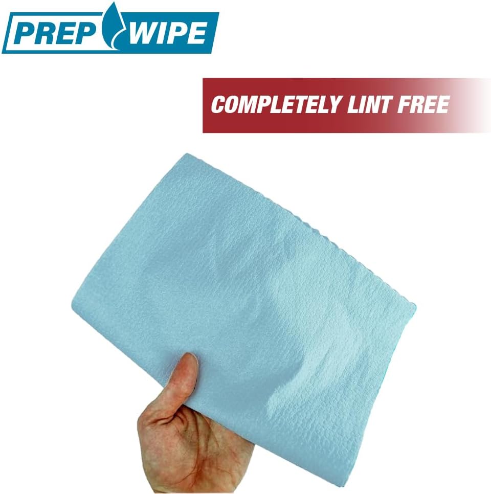 PrepWipe Heavy Duty Cleaning Towels, Lint Free Industrial Paper Towels, Disposable Pack of 300