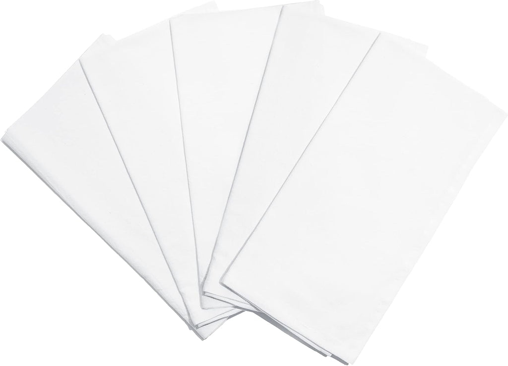 Organic Cotton Tea Towels for Embroidery - Blank Flour Sack Dish Towels for Embroidery - Perfect