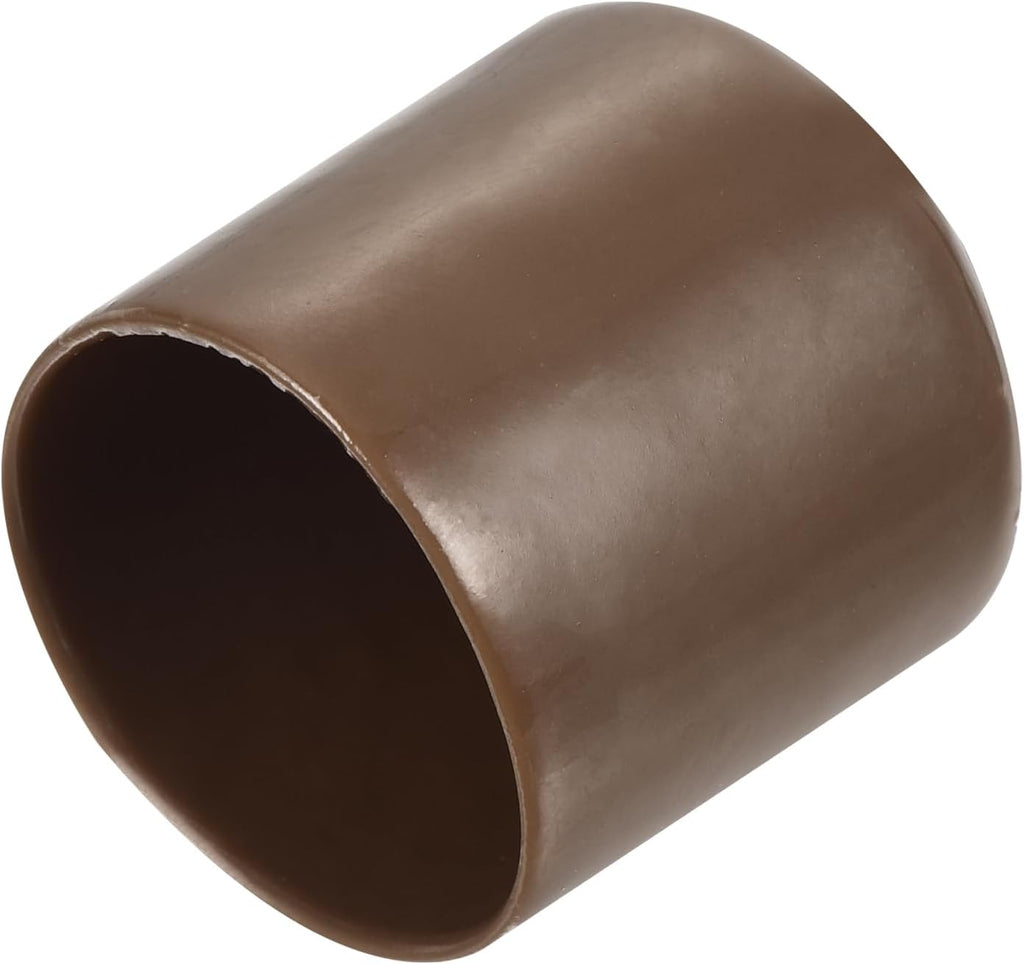 uxcell 20pcs Rubber End Caps 31mm(1 1/4") ID Vinyl PVC Round Tube Bolt Cap Cover Screw Thread