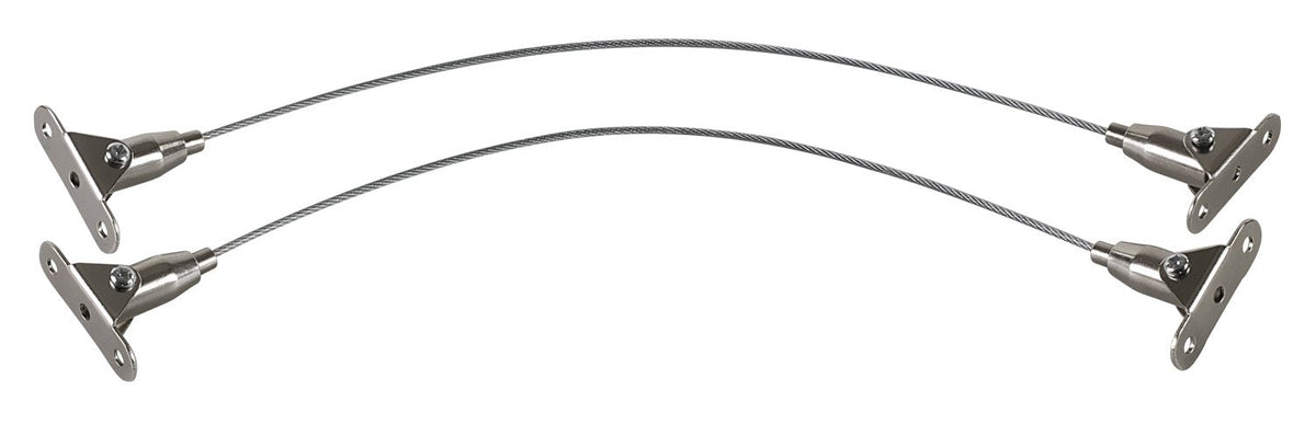 Mount-It! Furniture Anti-Tip Anchor - Steel Child Safety Straps | Secure Wall Anchors for