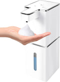 Automatic Foaming Soap Dispenser Touchless 380ml/12.8oz Rechargeable Hand Soap Dispenser Wall