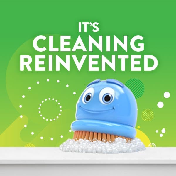 Scrubbing Bubbles Continuous Clean Toilet Drop-Ins, Automatic Blue Toilet Bowl Cleaner, Septic-Safe