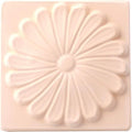 Stone Diffuser-Korean flowers 4 Square tiles, One Set-Odor Eliminator, Air Purifying, Humidity