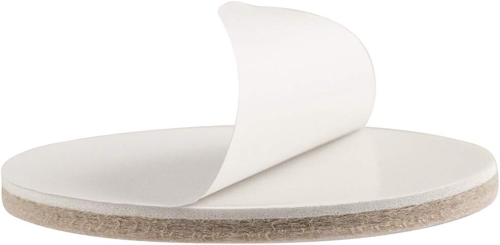 SOFTTOUCH 4723995N Heavy Duty 3 Inch Felt Furniture Pads to Protect Hardwood Floors from Scratches