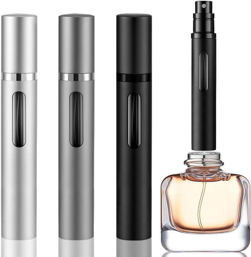 10ml Perfume Atomizer Travel Refillable, 3PCS Perfume Travel Refillable Bottle,Bottom-Filling