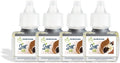 Scent Fill Vanilla Suede Plug in Air Freshener Refills, 4 Scented Oil Refills